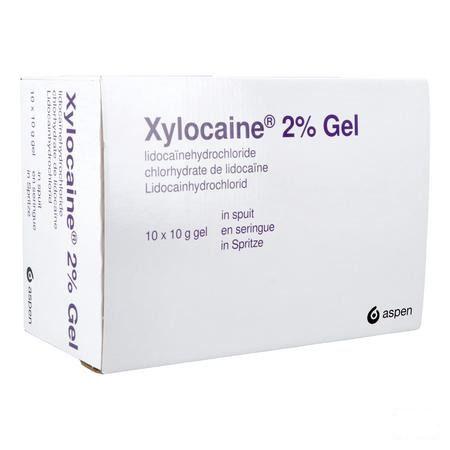 Xylocaine Gel Ser/spuit 10x10 gr 2%