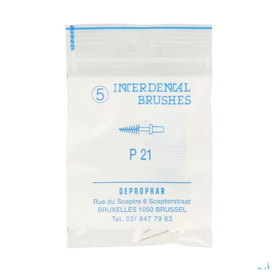 Proximal Tandenborstel zonder heft Conisch 5 P21  -  Deprophar