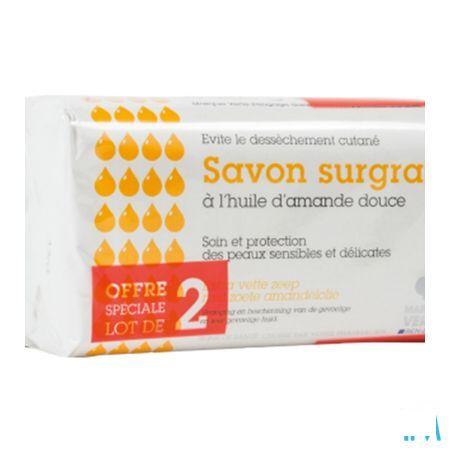 Marque V Savon Huile Amande Douce Surgras 200 gr 
