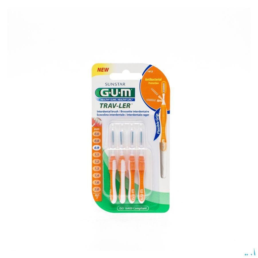 Gum Brosse Interd.Proxa Travler 0,9Mm 4 1412