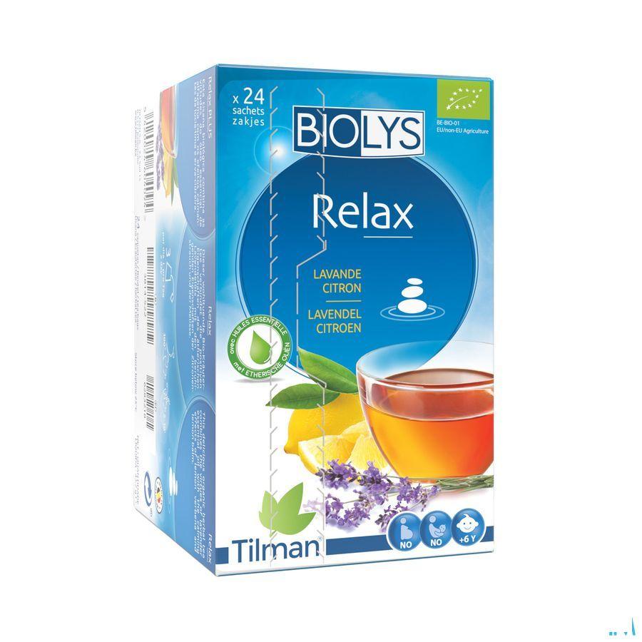 Biolys Lavendel Citroen Zakje 24  -  Tilman