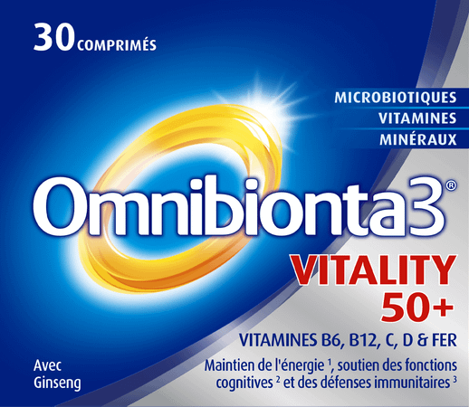 Omnibionta 3 Vitality 50+ Tabl 30