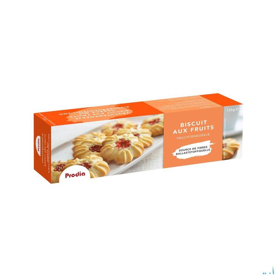 Prodia Biscuit Fruits + Edulcorant 125 gr 6265  -  Revogan