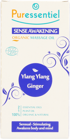 Puressentiel Mass.olie Ylang Ylang-gember Bio100 ml  -  Puressentiel