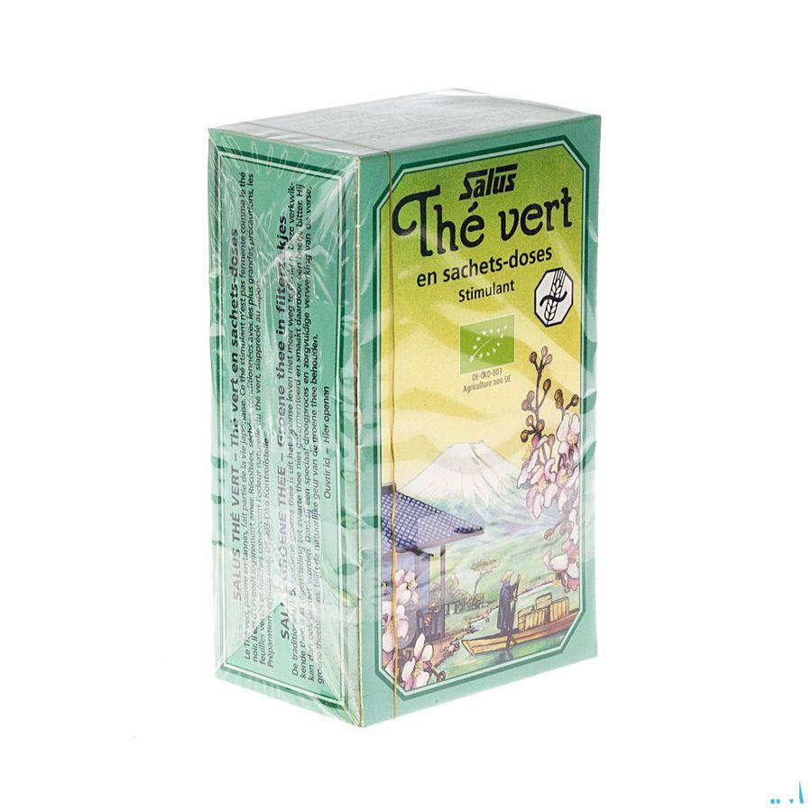 Salus Infusie Groene Thee Bio Builtje 15  -  Ocebio
