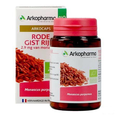Arkogelules Levure Riz Rouge Bio Caps 45 Nf