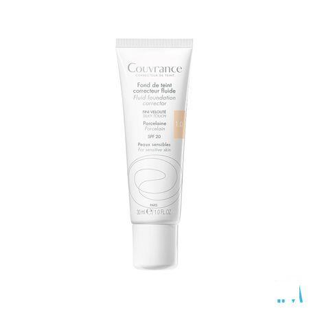 Avene Couvrance Fdt Correct. Fluide 1 Porcel. 30 ml  -  Avene