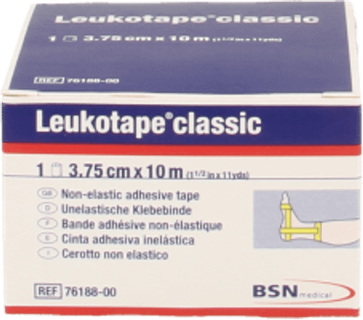 Leukotape Classic Geel 3,75cmx10m 1 7618800