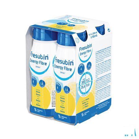 Fresubin Energy Fibre Drink Banane 4x200 ml 7023601  -  Fresenius