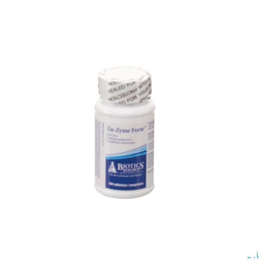Biotics Zn-Zyme Forte 100 comprimés  -  Energetica Natura