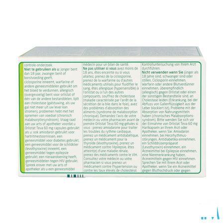 Orlistat Teva Capsule Dure 120 X 60 mg 