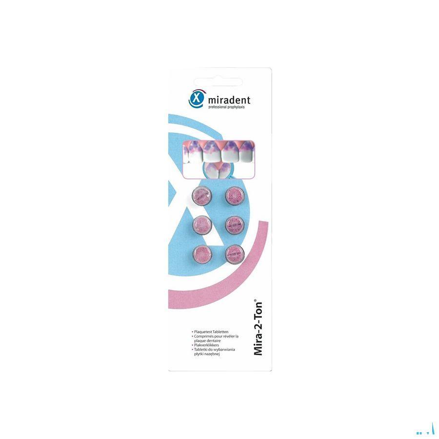 Miradent Plak Cheque Tabletten 6  -  Eureka Pharma