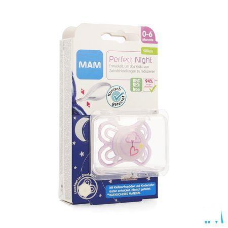 Mam Sucette Perfect Night 0-6m Fille