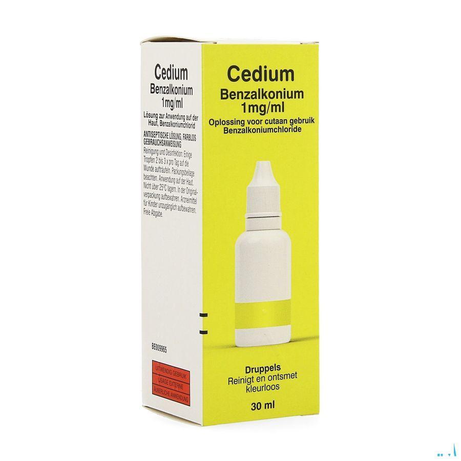 Cedium Benzalkonium Solution 30 ml