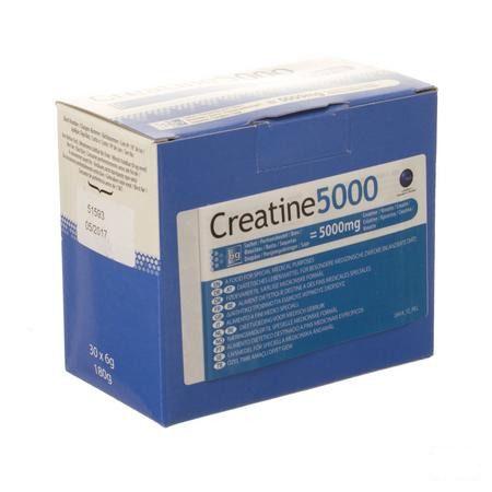 Creatine 5000 Poeder Zakje 30x4g 