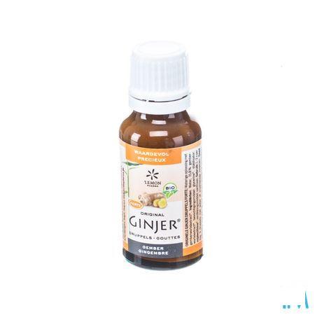 Ginjer Original Forte Druppels 20 ml - Lemon Pharma  -  Eureka Pharma