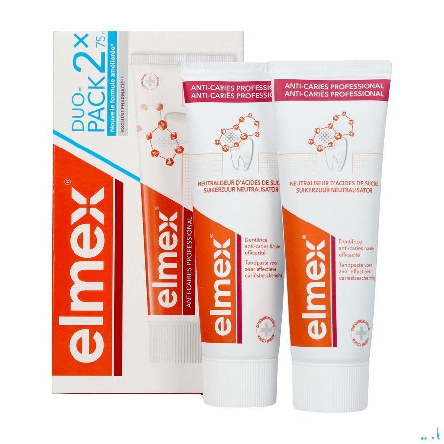 Elmex A/Caries Professional Tandpasta 2X75 ml