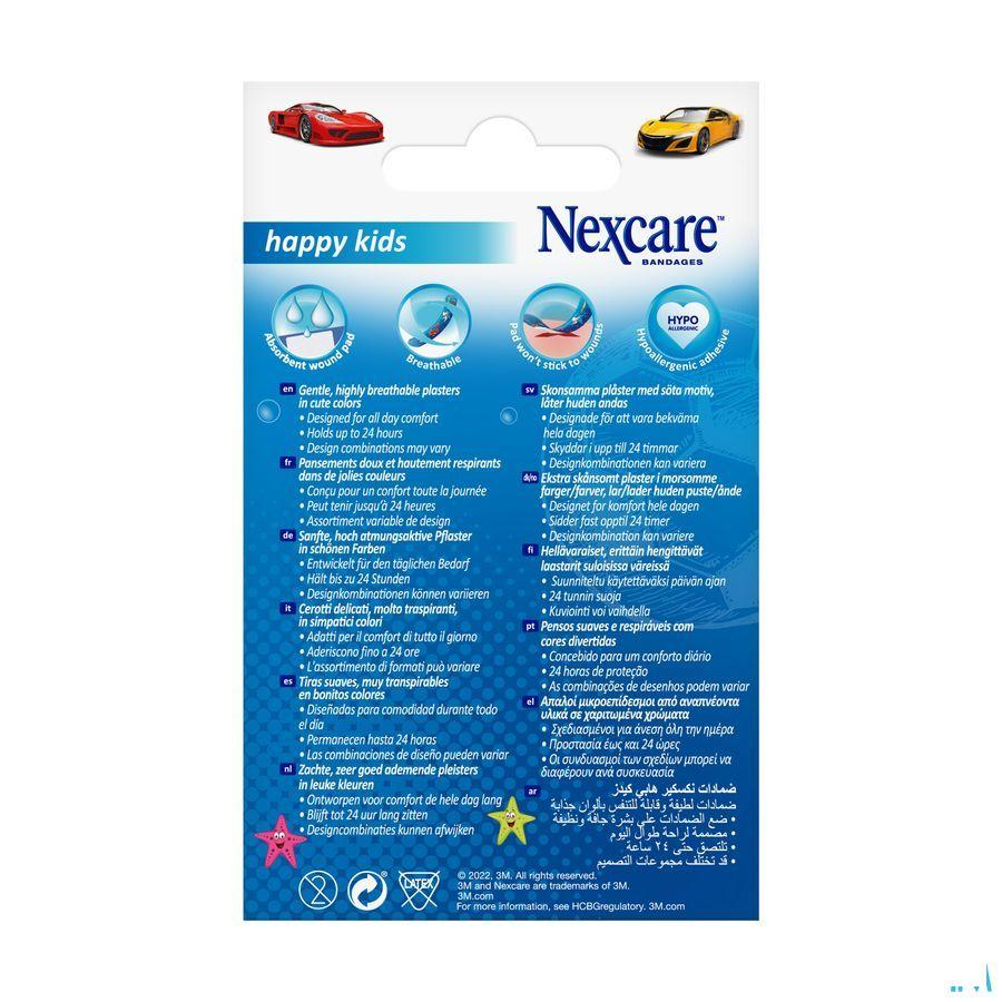 Nexcare Happy Kids Boys 20  -  3M