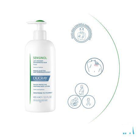Ducray Sensinol Lich.melk Fysiobesch.kalmeren400 ml