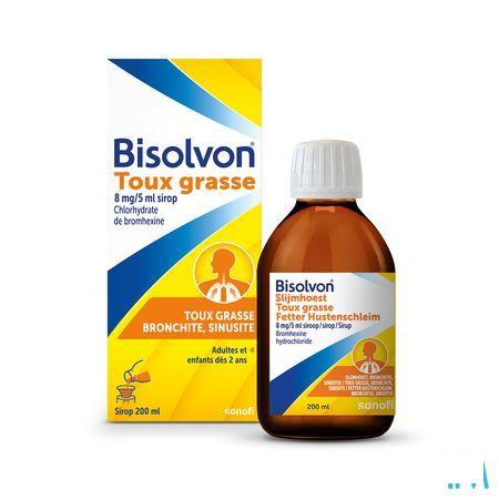 Bisolvon Sirop 1 X 200 ml 8 mg/5 ml