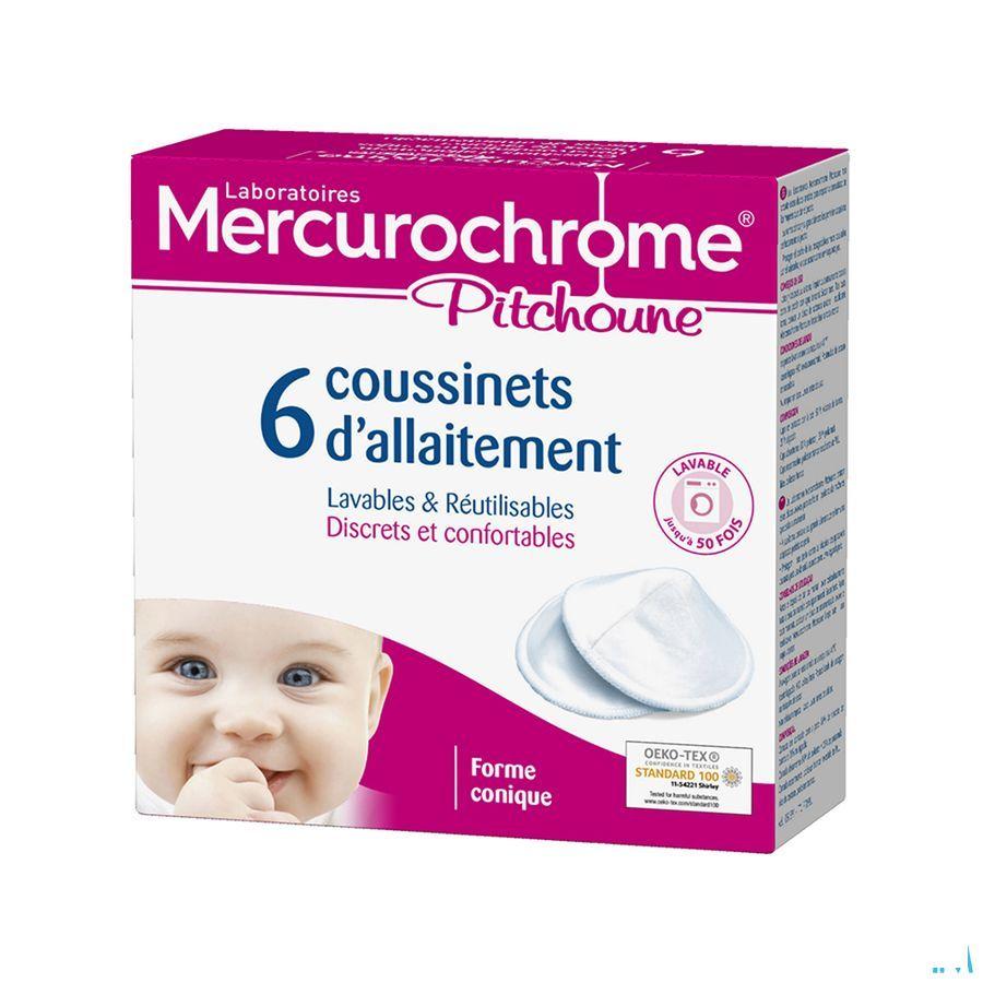 Mercurochrome Coussinet Allaitement Reutil. 6  -  Urgo Healthcare