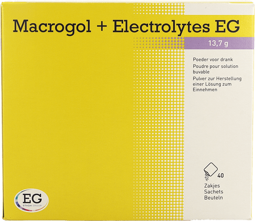 Macrogol + electrolytes EG 13,7g Poeder Zakjes 40  -  EG