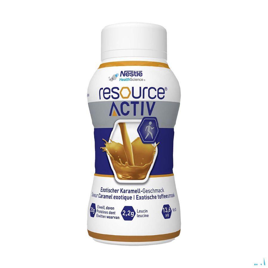Resource Activ Exotische Toffee 4X200 ml