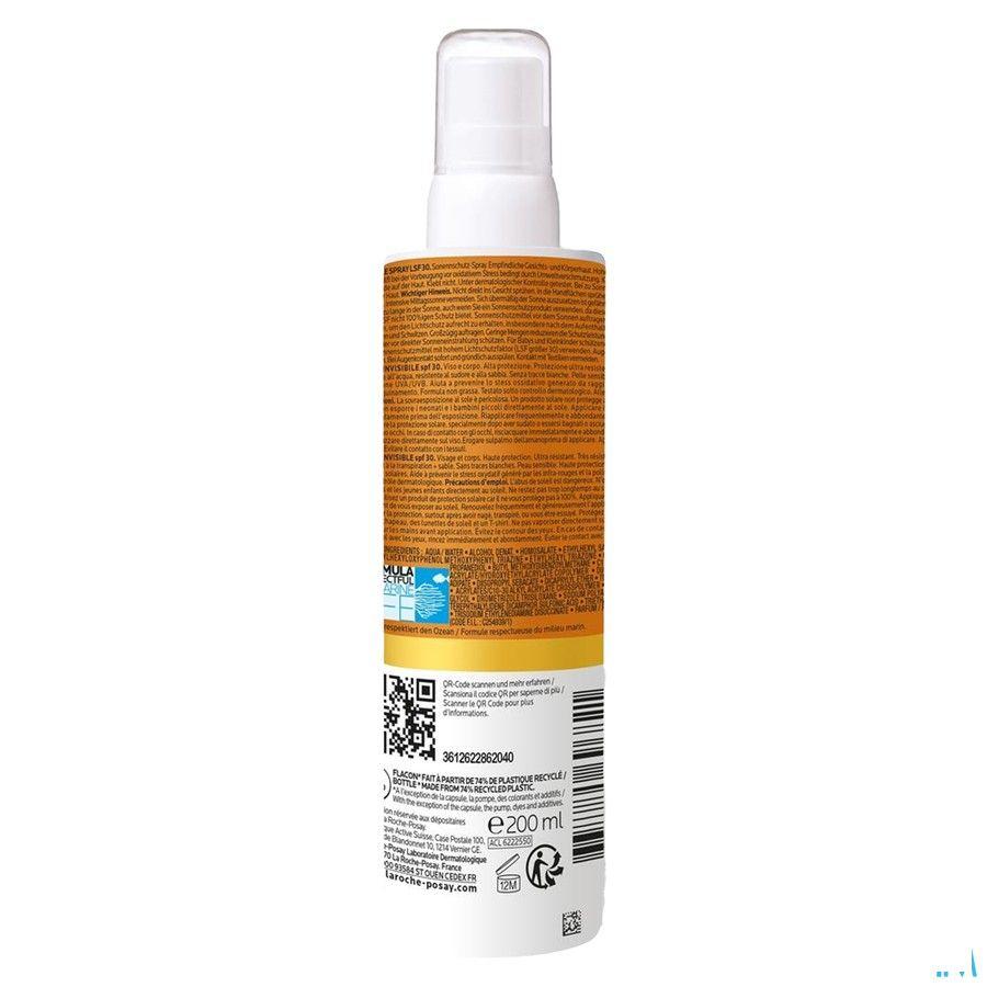 Anthelios Onzichtbare Spray Ip30 Parfum 200 ml  -  La Roche-Posay
