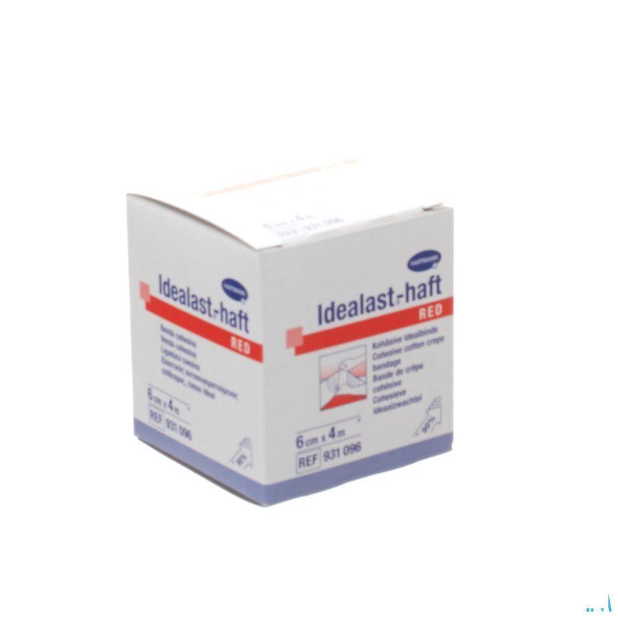 Idealast-haft Rood 6cmx4m 1 P/s  -  Hartmann
