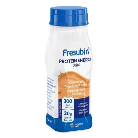 Fresubin Protein Energy Drink 200 ml Fruits Tropicaux/tropische Vruchten  -  Fresenius