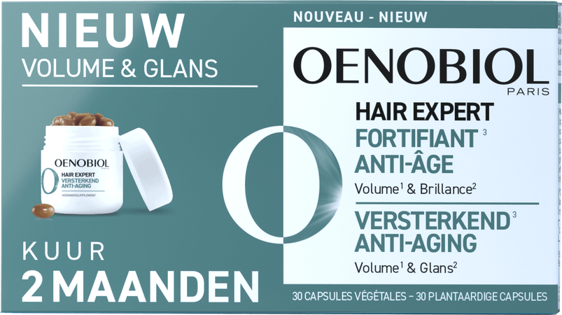 Oenobiol Hair Expert Fortifiant A/Age Caps 30 x 2