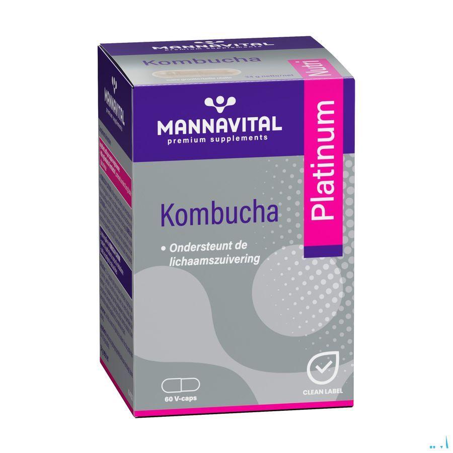 Mannavital Kombucha Platinum V-Caps 60 