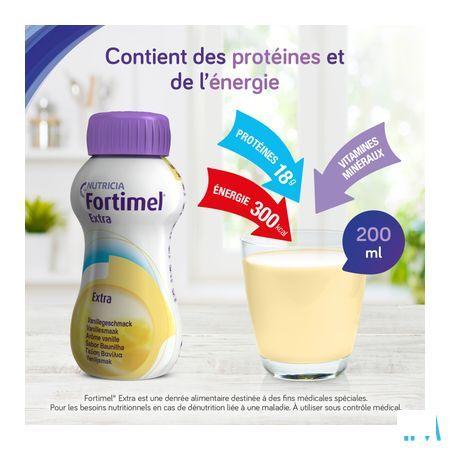 Fortimel Extra Mixed Multipack 8x200 ml  -  Nutricia