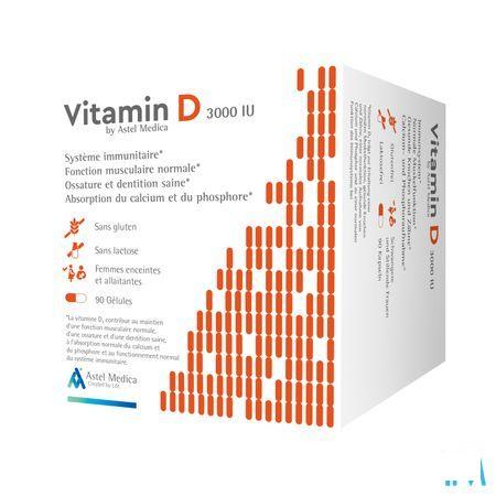 Vitamin D 3000Iu Caps 90