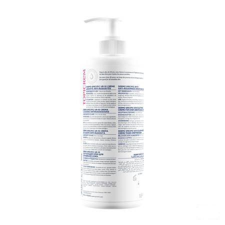 Topicrem Ur10 Creme Smoothing Anti ruwheid 500 ml