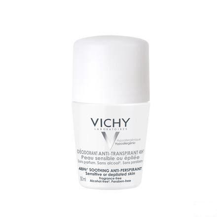Vichy Deo Gev. H-geepileerd Roller 48u 50 ml  -  Vichy