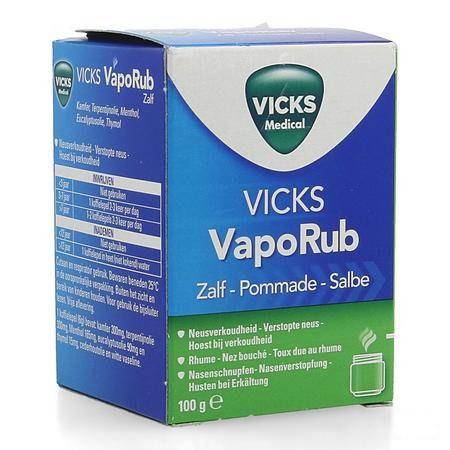 Vicks Vaporub Pommade - Zalf 100 gr