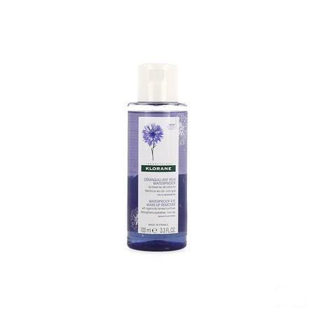 Klorane Bleuet Demaquillant Waterproof Flacon 100 ml