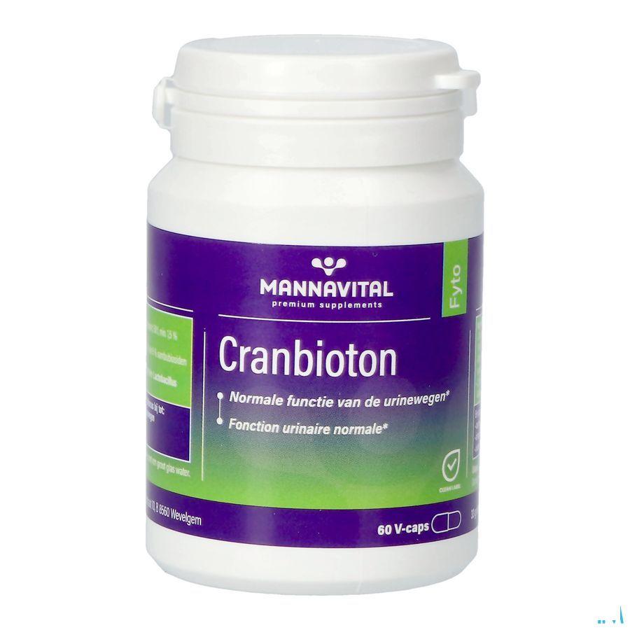 Mannavital Cranbioton V-Capsule 60