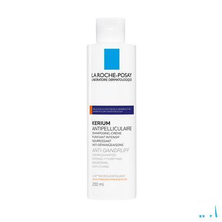 Kerium Shampoo Creme Antipelliculaire Ps 200 ml  -  La Roche-Posay