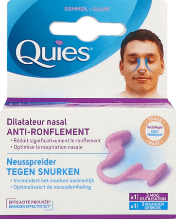 Quies Neusspreider Tegen Snurken Small/medium 1  -  Quies