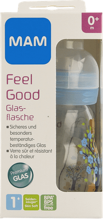 Biberon Verre Mam Feel Good 170 ml Fils