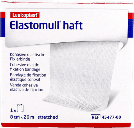 Elastomull Haft S/Latex 8Cmx20M 4547700