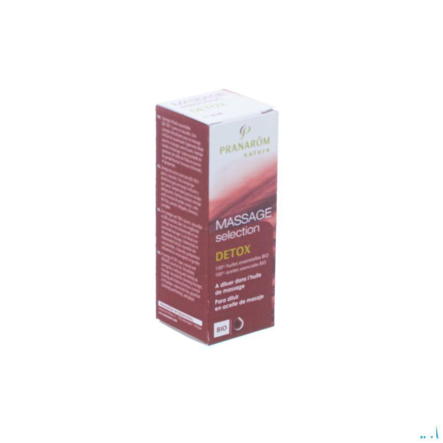 Massage Selection Detox Huile Essentielle 10 ml  -  Pranarom