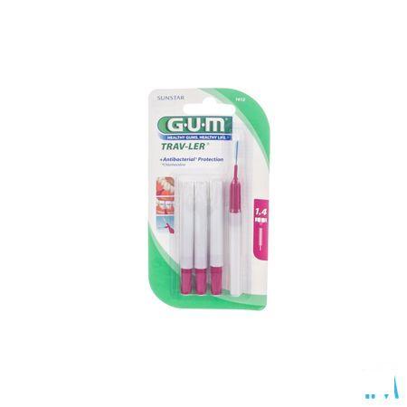 Gum Interdent.Proxa Travler 1,4Mm 4 1612