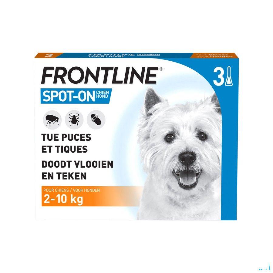 Frontline Spot On Hond 2-10kg et 3x0,67ml