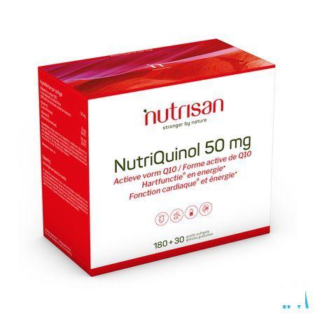 Nutriquinol 50 mg 180 + 30 Softgels   -  Nutrisan