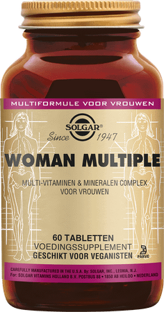 Solgar Woman Multiple Comprimes 60  -  Solgar Vitamins Solgar Woman Multiple Comprimes 60  -  Solgar Vitamins