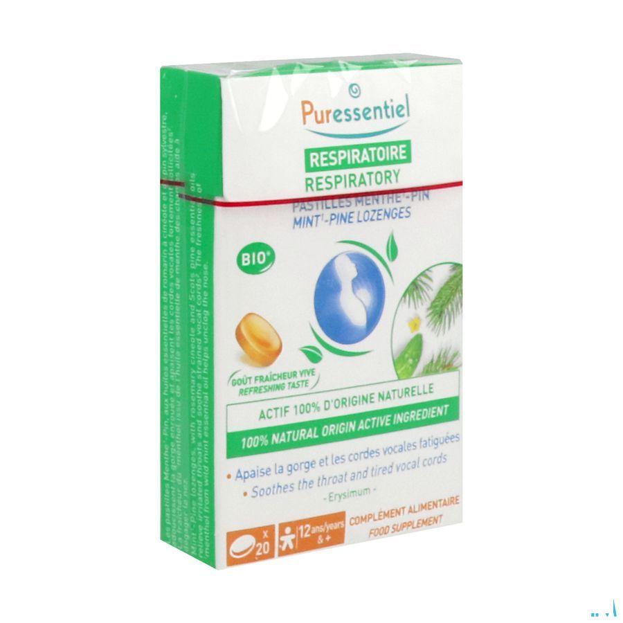 Puressentiel Respiratoire Menthe Pin Past 20