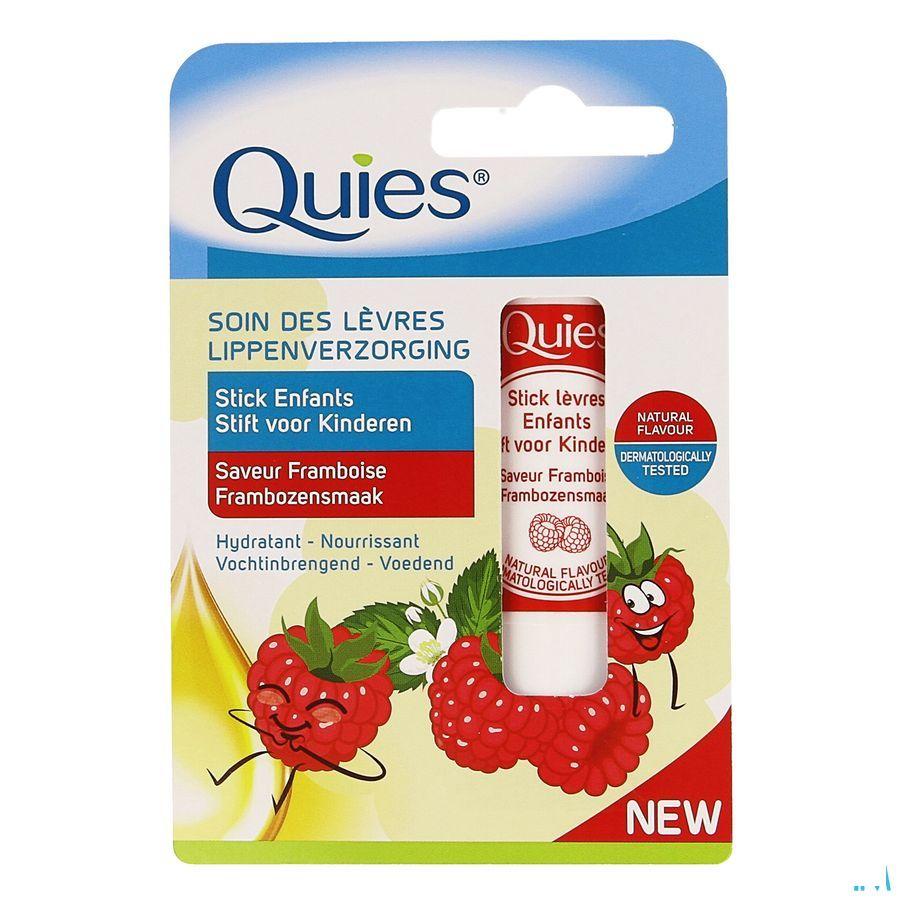 Quies Stick Levres Enfants Framboise 4,5 gr  -  Quies